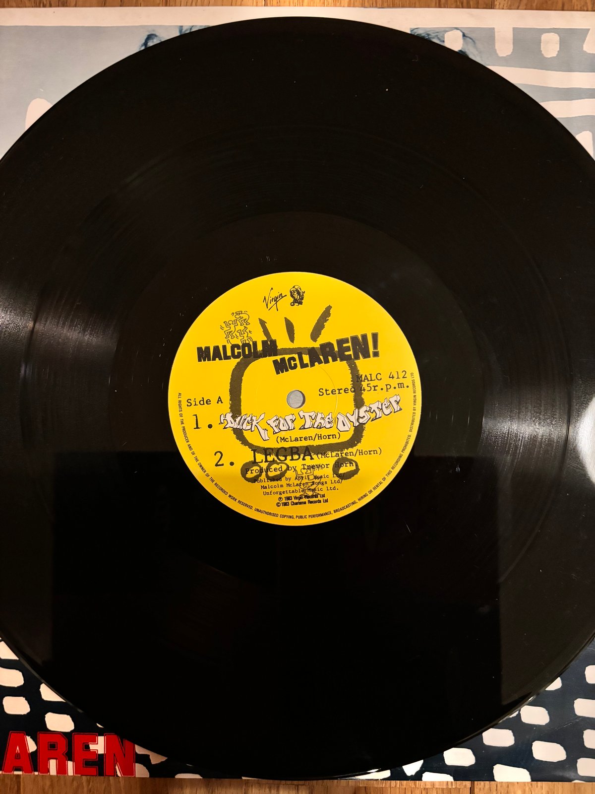 MALCOLM McLAREN/DUCK FOR THE OYSTER | awesome_t