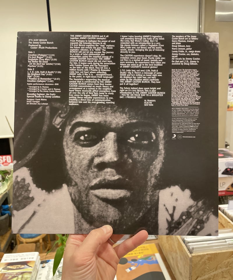 THE JIMMY CASTOR BUNCH/RSD/カラーヴァイナル | awesome_t