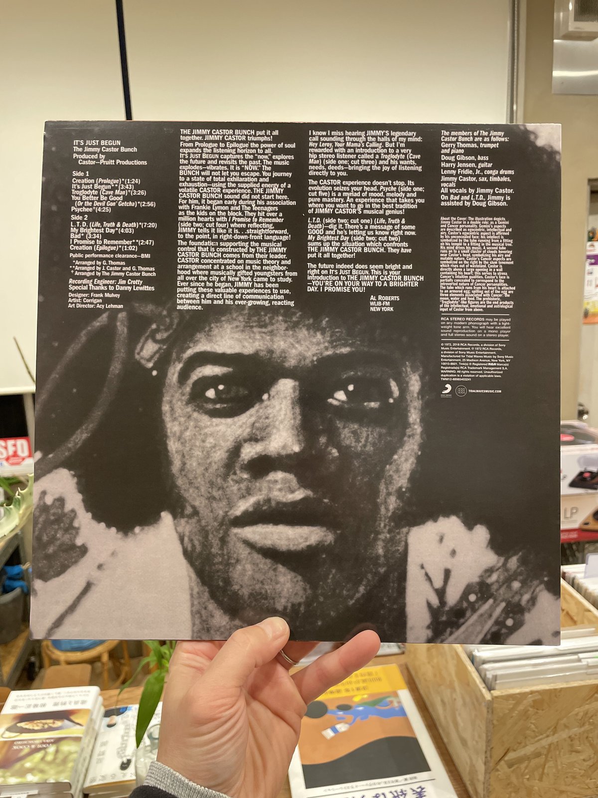 THE JIMMY CASTOR BUNCH/RSD/カラーヴァイナル | awesome_t