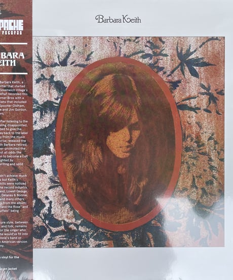【美盤】BARBARA KEITH バーバラキース　レコード　アナログ　LP Barbara Keith / Barbara Keith - DISK-MARKET