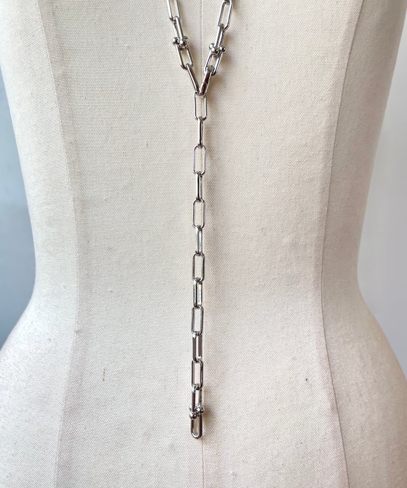 anana 2WAYチェーンネックレス（シルバー） | HENNES_KURAKUEN