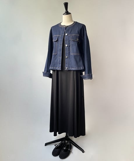 Any　シルケット コットンスムース カットワンピース