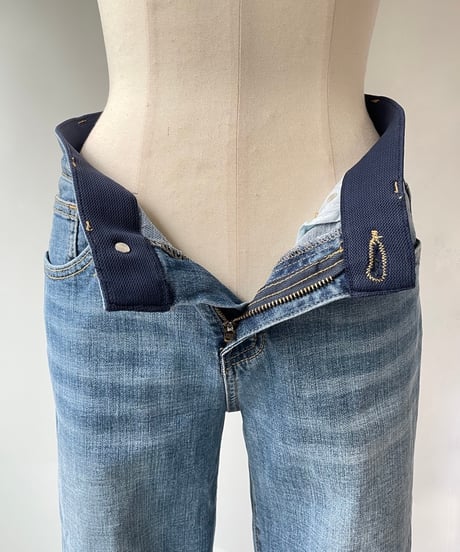 Neo Anemos　セミワイド ストレート デニム（ライトブルー）［再販］