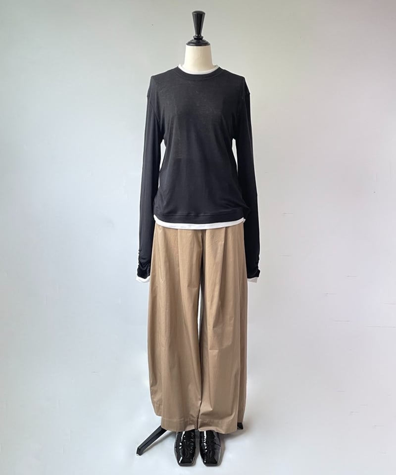 プランテーション　ウール変形ブラウス　総柄　フレア　レイヤード　カットソー Plantation プランテーション(7ページ)| A-net ONLINE STORE