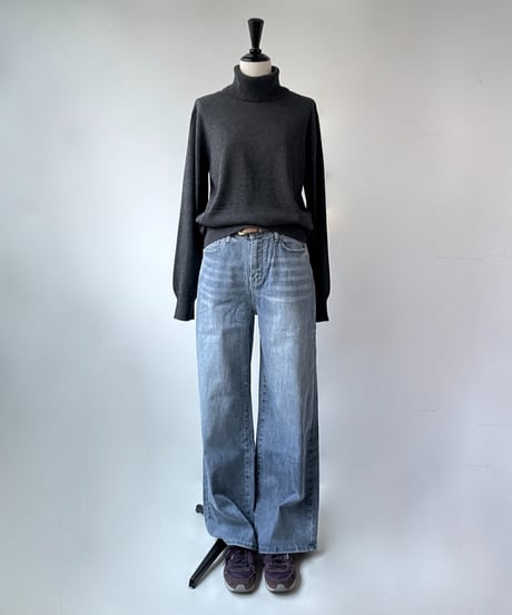 Neo Anemos　デニム ワイドパンツ（ライトブルー）