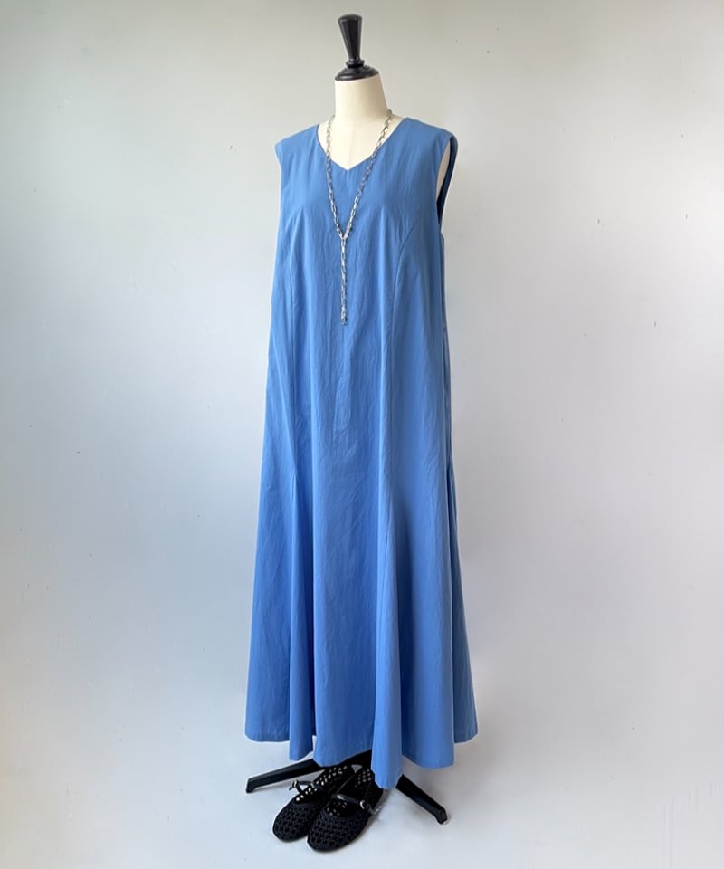 【PINKY&DIANNE】Vネックワンピ　サックスブルー　ワンピース 楽天市場】【SALE／37%OFF】◇ベルト付きVネックワンピース