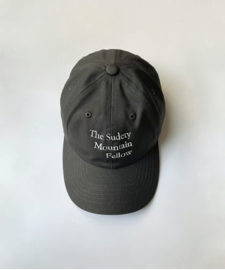 anana　刺繍ロゴ CAP（チャコールグレー×白刺繍）[再販］