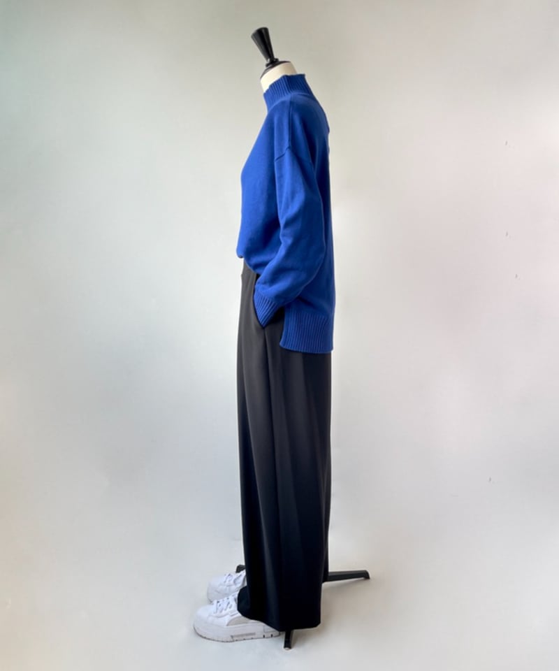 anana ハイウエスト ワイドストレートパンツ(ブラック anana ハイウエスト ワイドストレートパンツ(ブラック