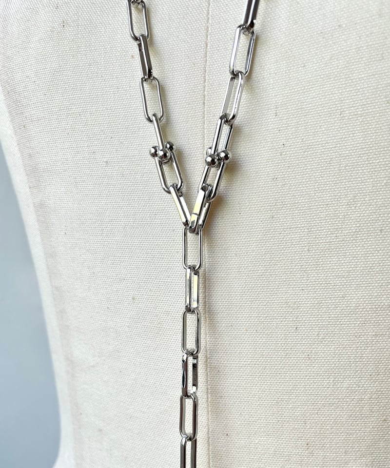anana 2WAYチェーンネックレス（シルバー） | HENNES_KURAKUEN