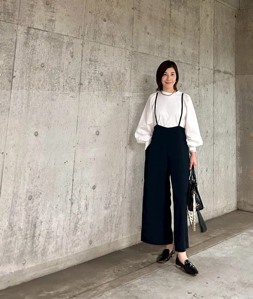 MYINE コードストッパーストラップキャミ サロペット⭐︎ MYINE コードストッパーストラップキャミ サロペット⭐︎ MYINE