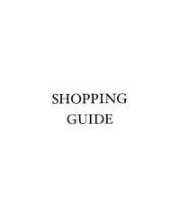 SHOPPING GUIDE