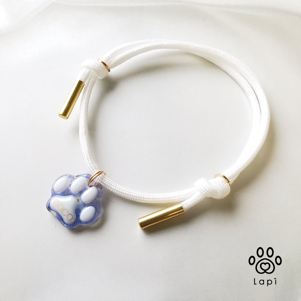 ペット】チョーカー(モカベージュ)、S.M.L | Lapi (kimie.)