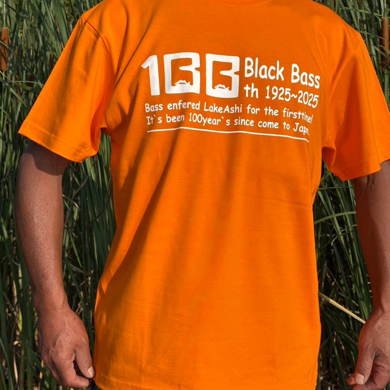 100周年記念Tシャツ オレンジ ホワイト文字 | 山木商店