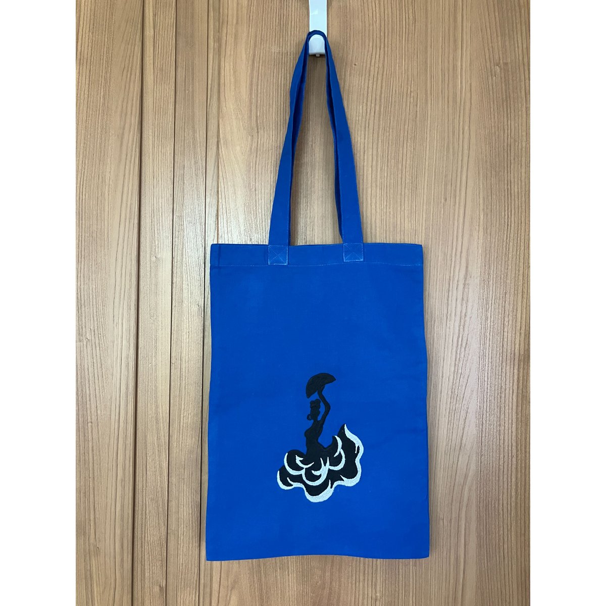 K-26③】手刺繍フラメンコトートバッグ(Block Print)③ | Rangeen D
