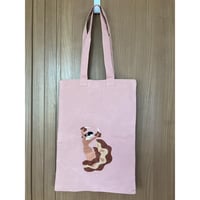 【K-26③】手刺繍フラメンコトートバッグ(Block Print)②