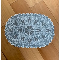 【K-17】コルカタ手刺繍のテーブルセンター