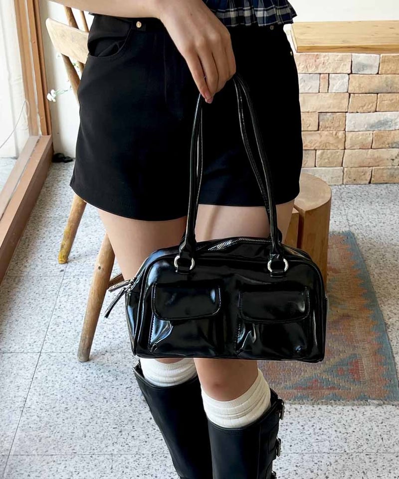 ダブルポケットボストンバッグ | 韓国ファッション 高速ターミナル