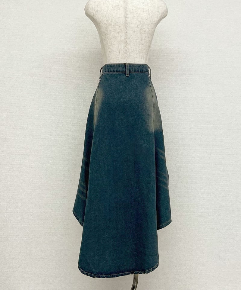 フィッシュテールデニムスカート | 韓国ファッション 高速ターミナル