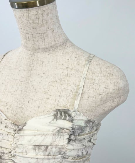 タイダイ柄キャミソールワンピース