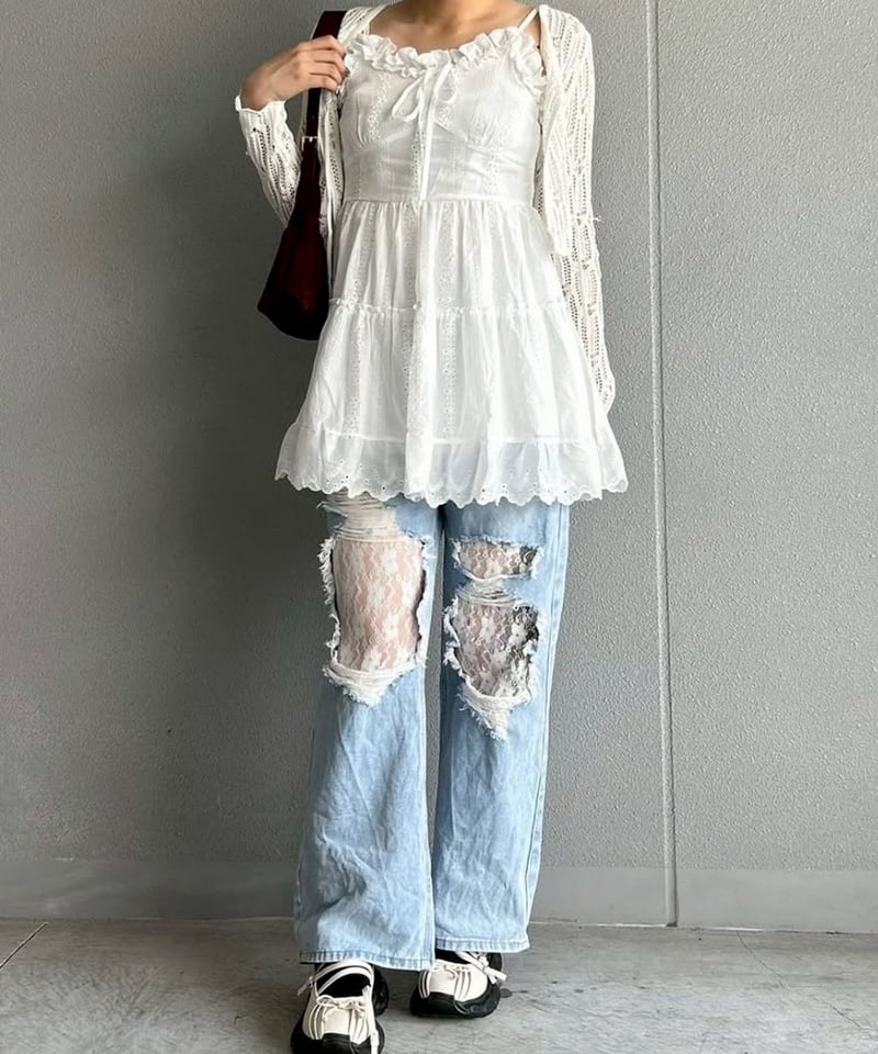 コットンレースワンピース | 韓国ファッション 高速ターミナル