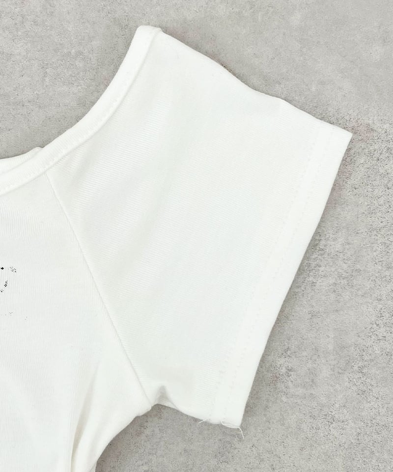 DOLOMEDES 25AWレースパフワンショルダートップスy2k オリジナル DOLOMEDES 25AWレースパフワンショルダートップスy2k オリジナル