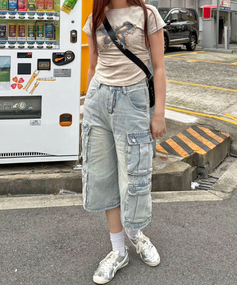 ハーフデニムパンツ | 韓国ファッション 高速ターミナル