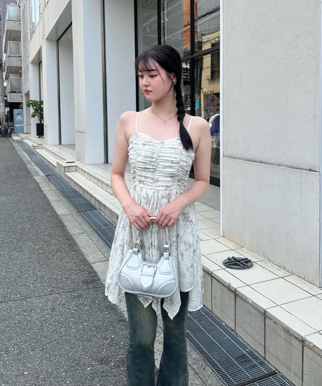 タイダイ柄キャミソールワンピース