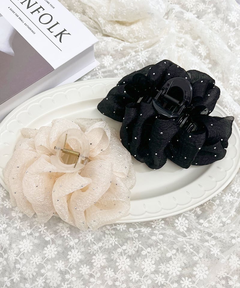 シュシュ風バンスクリップ | 韓国ファッション 高速ターミナル