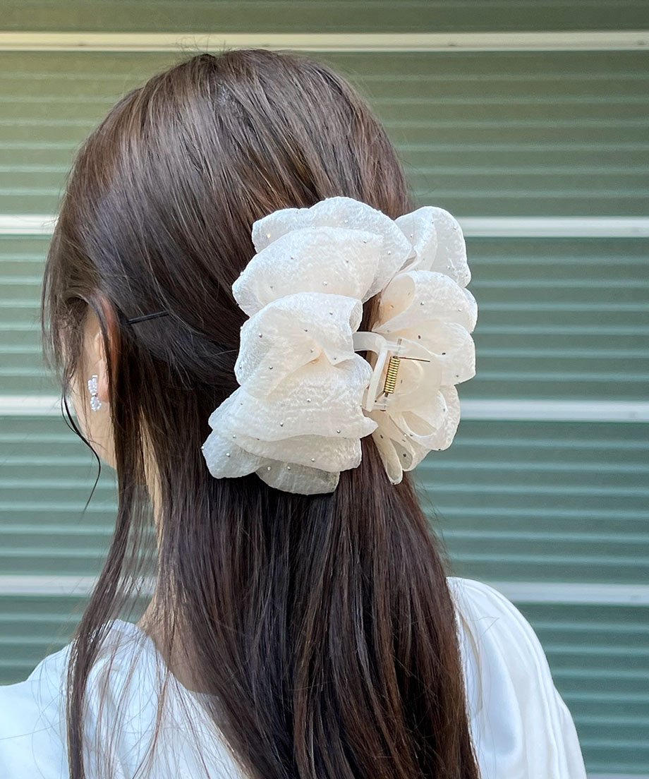 Ace シュシュ ヘアクリップ Ace様専用 シュシュ ヘアクリップ