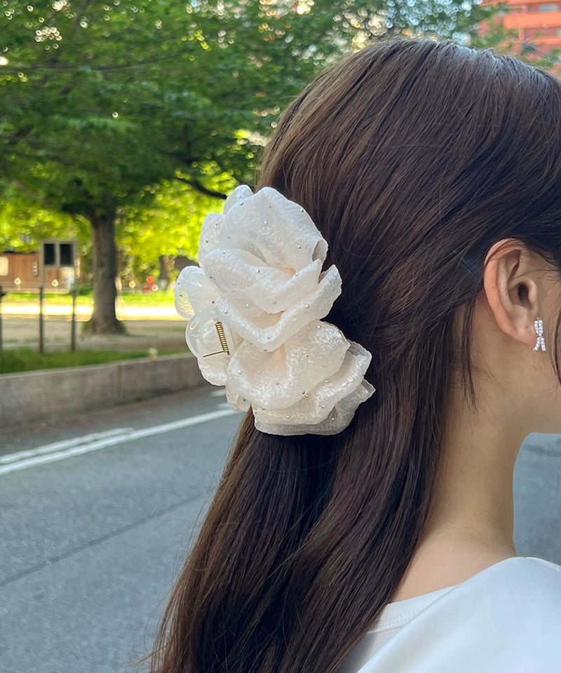 シュシュ風バンスクリップ | 韓国ファッション 高速ターミナル