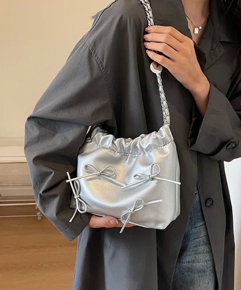 ミニリボンバッグ | 韓国ファッション 高速ターミナル 