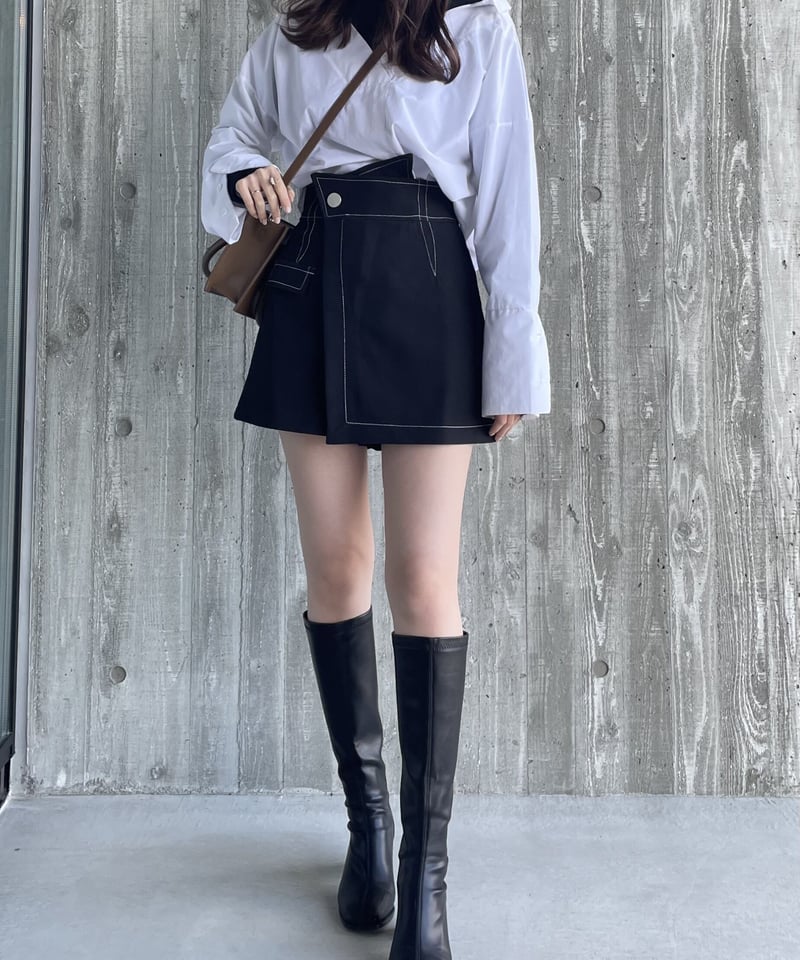 ラップスカート風ショートパンツ | 韓国ファッション 高速ターミナル 