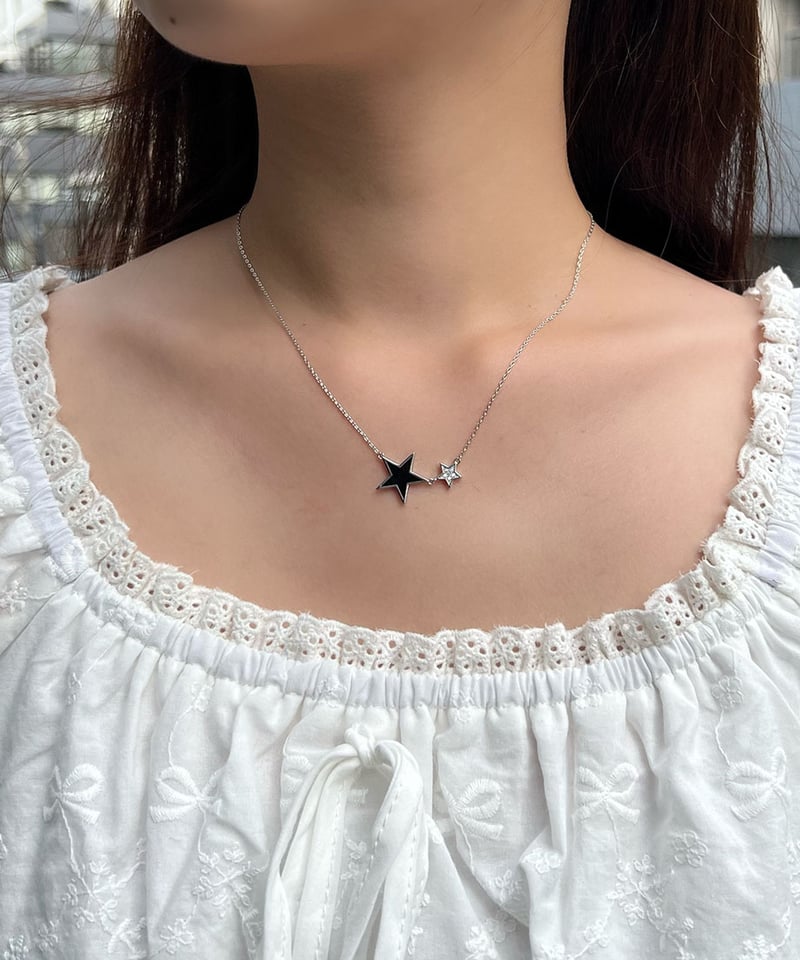 ダブルスターネックレス | 韓国ファッション 高速ターミナル