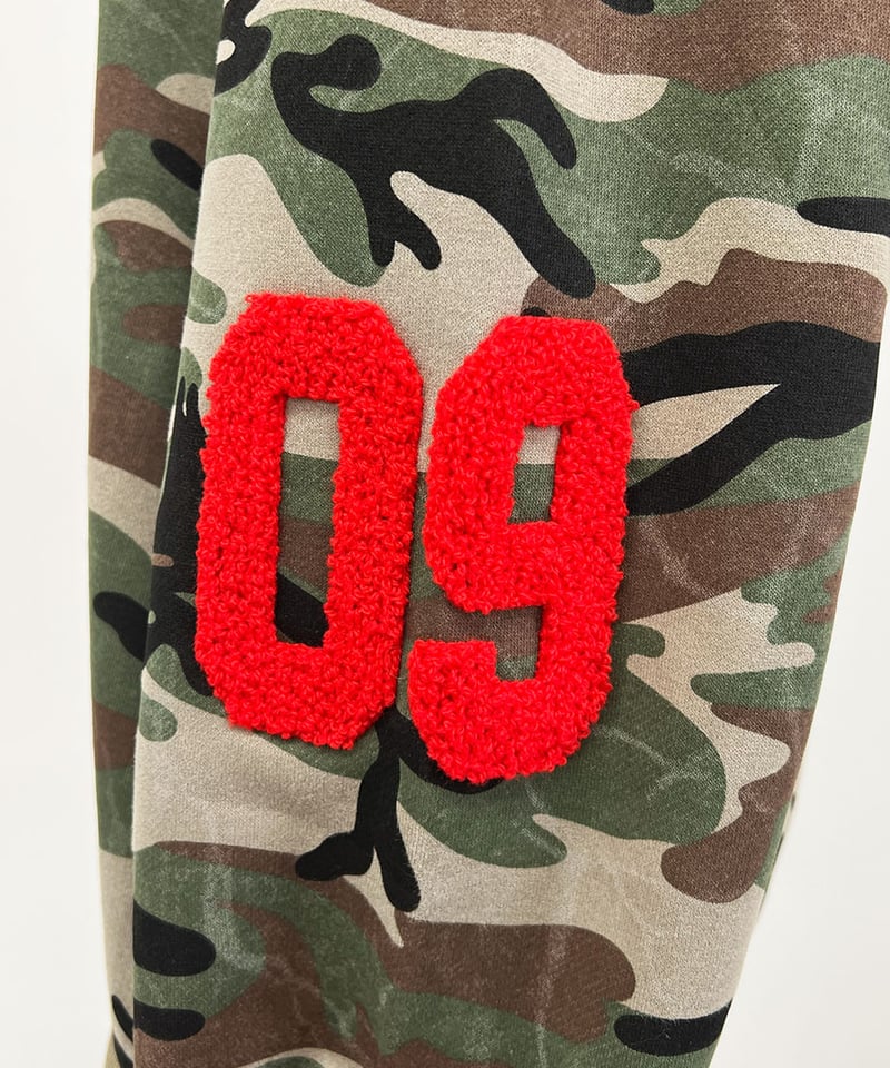 迷彩柄フードジップパーカー | 韓国ファッション 高速ターミナル