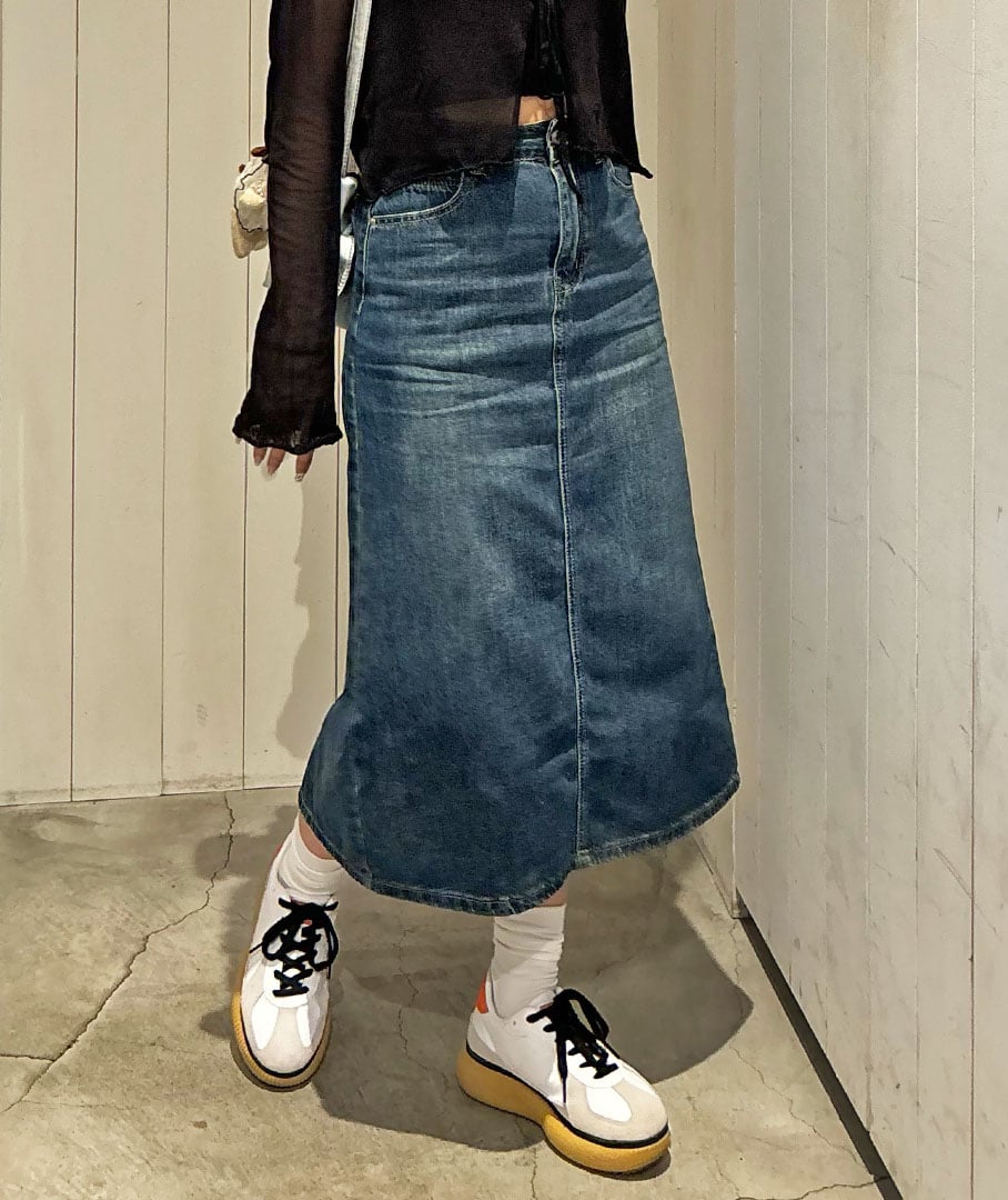 デニムロングスカート | 韓国ファッション 高速ターミナル