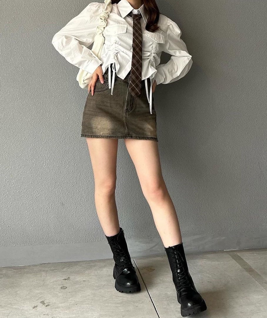 デニムミニスカート | 韓国ファッション 高速ターミナル 