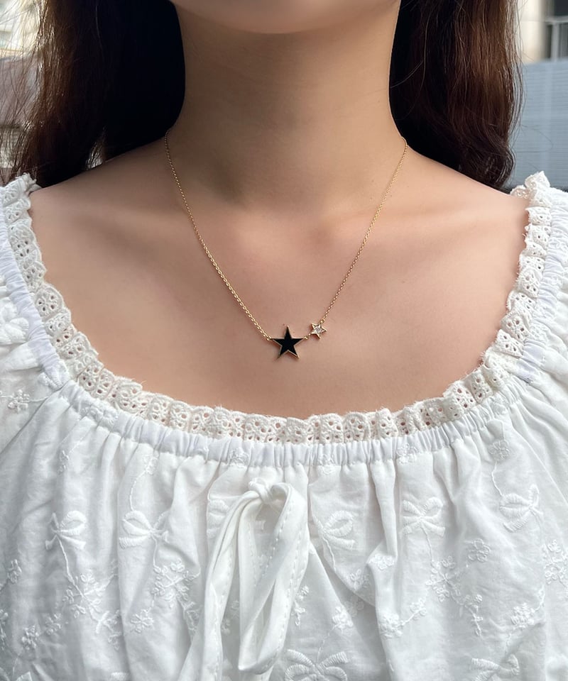 ダブルスターネックレス | 韓国ファッション 高速ターミナル