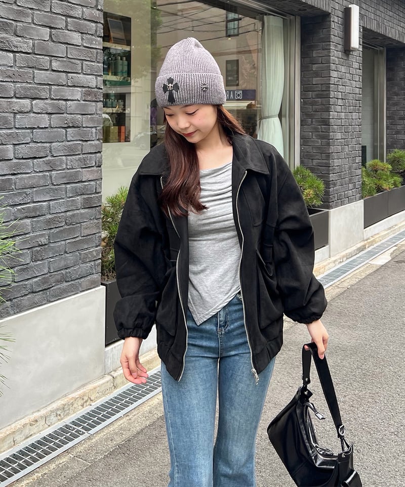 フェイクスエードジャケット | 韓国ファッション 高速ターミナル