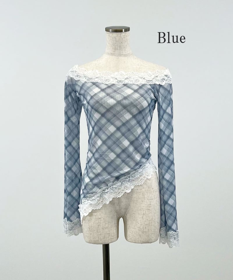 チェックシアートップス | 韓国ファッション 高速ターミナル