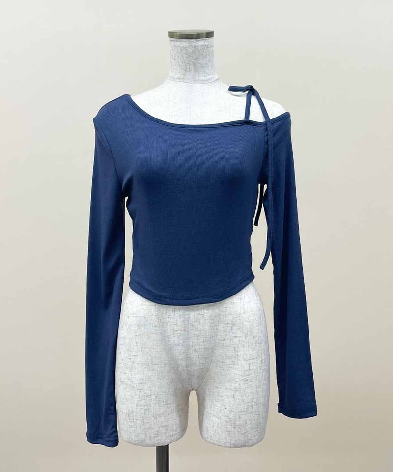 【PLAGE】Waterside long sleeve top☆韓国☆トップス ワンショルルダートップス | 韓国ファッション 高速ターミナル