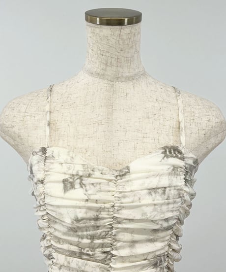 タイダイ柄キャミソールワンピース