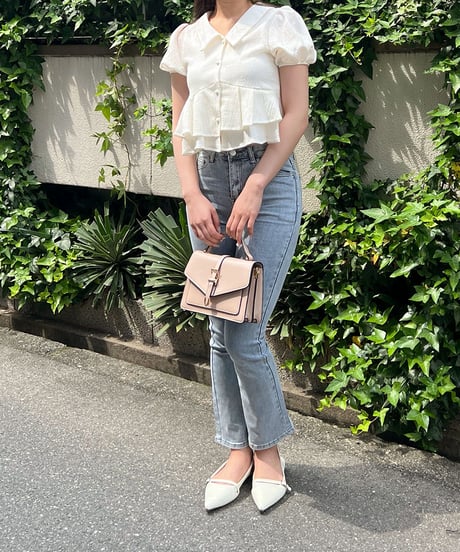 パフスリーブブラウス