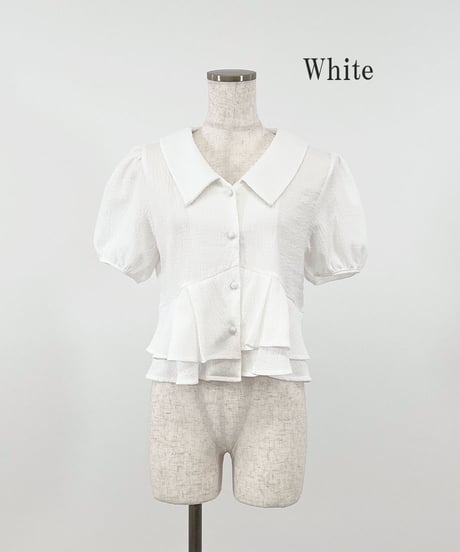 パフスリーブブラウス