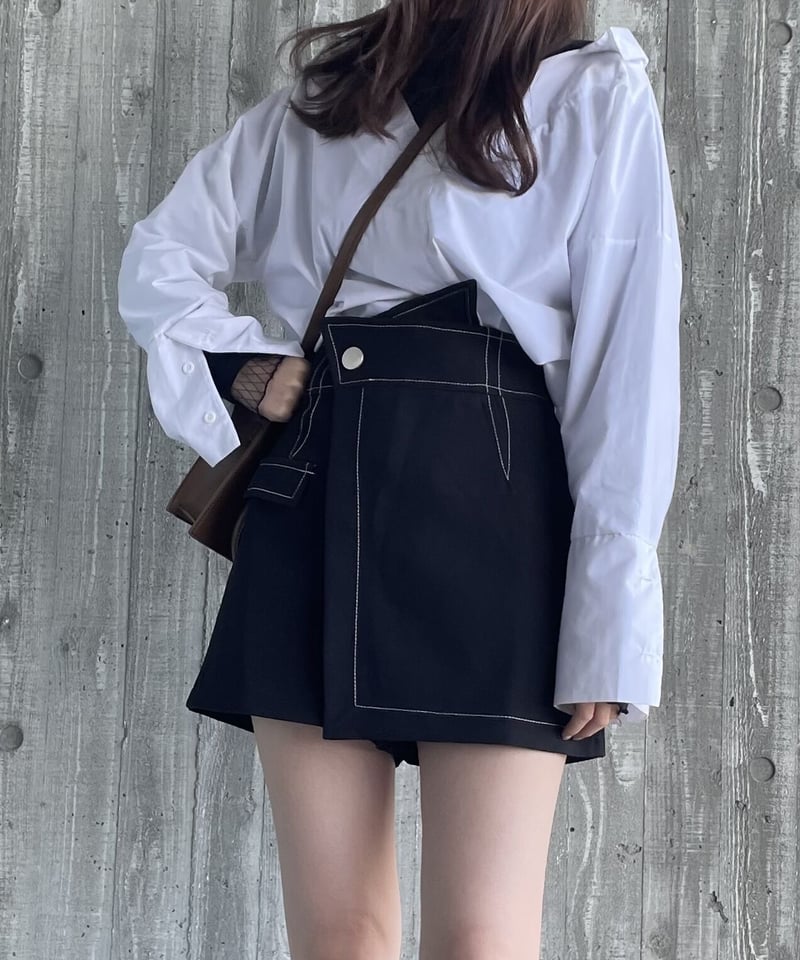 ラップスカート風ショートパンツ | 韓国ファッション 高速ターミナル 