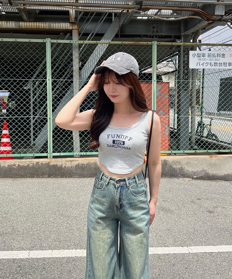 ◎CRONOS フード付きタンクトップ ホワイト サイズ38 未使用タグ付 最