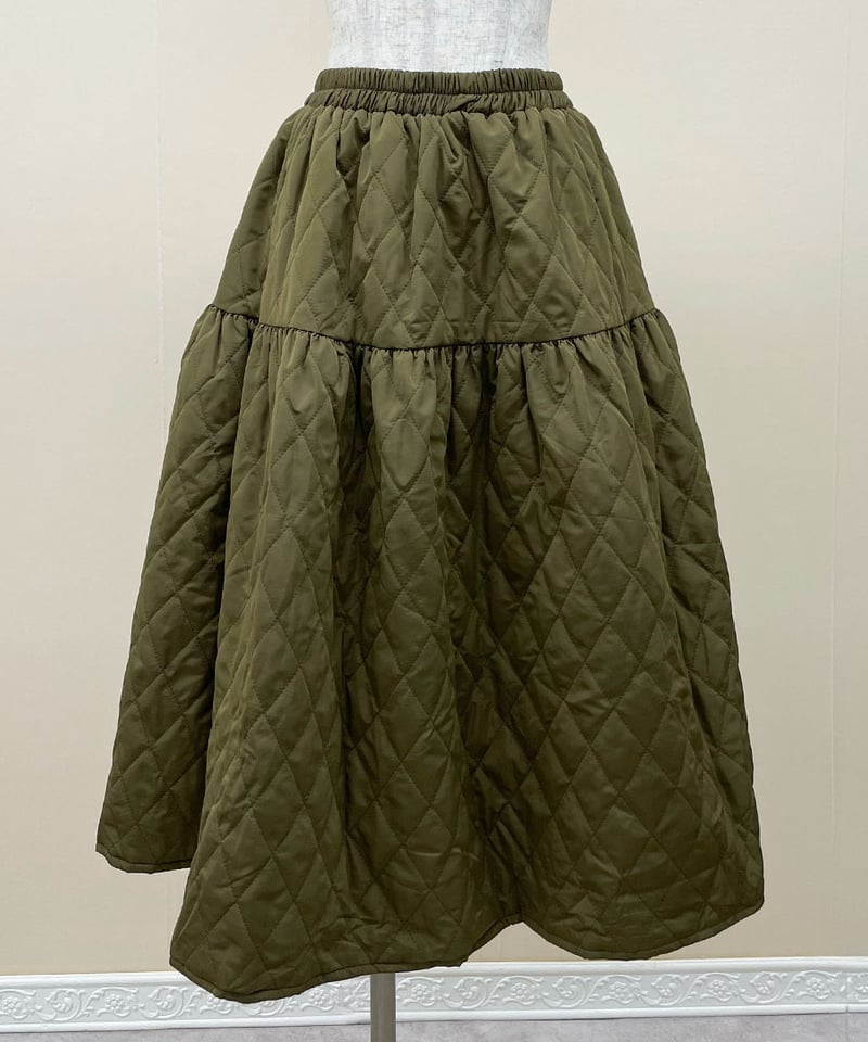 SIIILON キルティングバルーンスカート キルティングバルーンスカート | 韓国ファッション 高速ターミナル