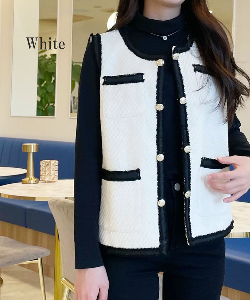 美品✨na.e ナエ Novel Tweed Vest ノーベルツイードベスト na.e ナエ Novel Tweed Vest ツイードベスト 2025年最新】nae