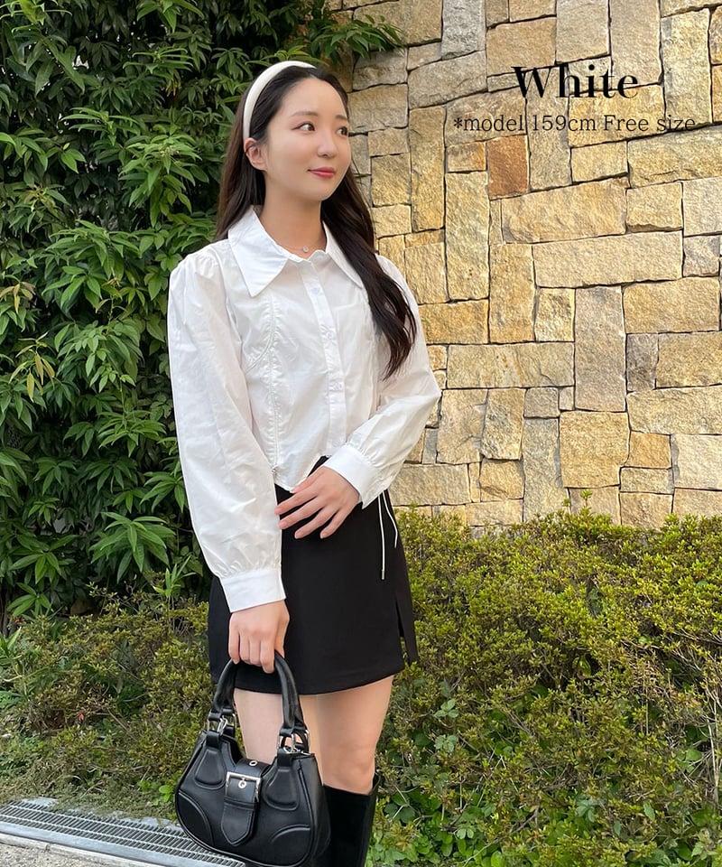 ドローストリングシャツ | 韓国ファッション 高速ターミナル 