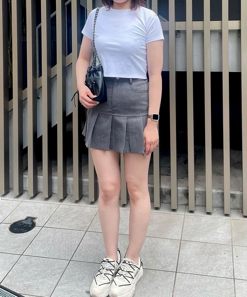 ミニプリーツヘムスカート | 韓国ファッション 高速ターミナル