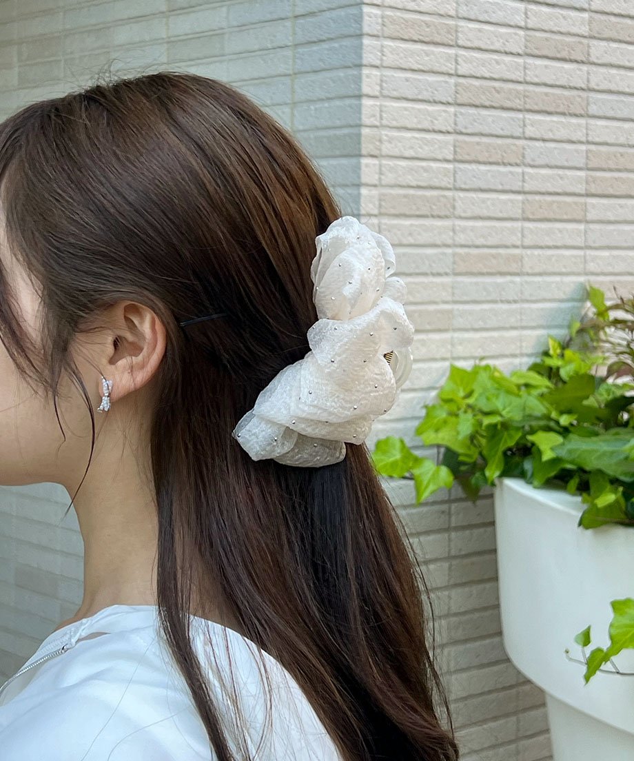 シュシュ風バンスクリップ | 韓国ファッション 高速ターミナル